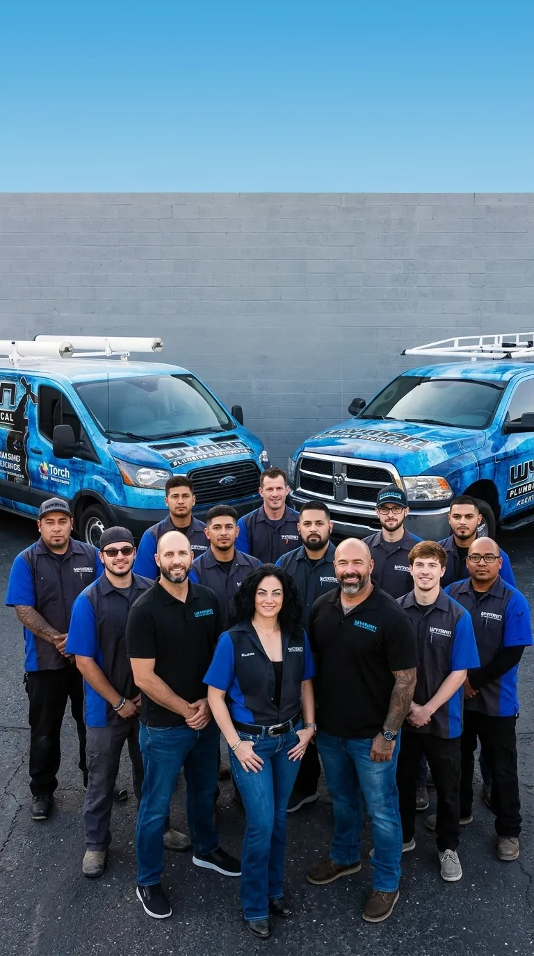 Wyman Plumbing team